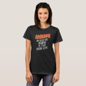 Mannen Opa Idee Voor Trotse Grootvader Opa Retro T-shirt (Voorkant volledig)