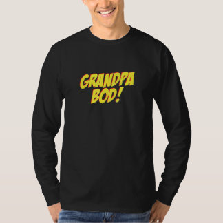Mannen Opa Lichaam Gewichtheffer Grap Oefening Gym T-shirt