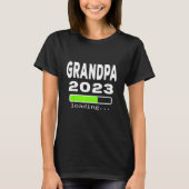 Mannen opa met 2023 Gramp te promoten op G T-shirt (Voorkant)