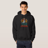 Mannen opa Rex Saurus Vaderdag Kerstmis Hoodie (Voorkant volledig)