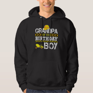 Mannen opa van de 'Birthday Boy' bouwtruc Hoodie