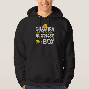 Mannen opa van de 'Birthday Boy' bouwtruc Hoodie