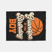 Mannen opa van de jarige Bysketbyll Papa F Fleece Deken (Voorkant (Horizontaal))