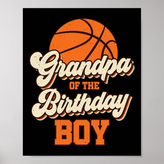 Mannen opa van de jarige Bysketbyll Papa F Poster (Voorkant)