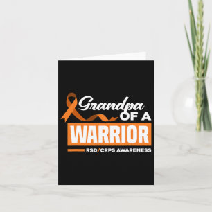 Mannen opa van een Warrior Support supporter RSD C Kaart