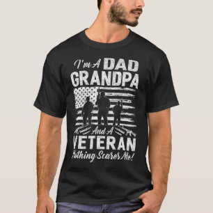 Mannen opa voor mannen vaderdag ik ben pa Grand T-shirt
