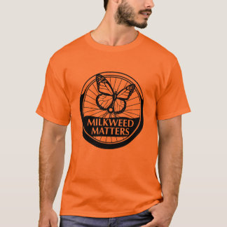 Mannen Oranje Shirt B/W Logo