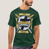 Mannen Orde Tempeliers Masonic T York Rite T-shirt (Voorkant)