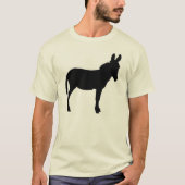 Mannen organisch shirt met donkerkleuren (Voorkant)