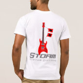 Mannen orkaan T-shirt (Achterkant)