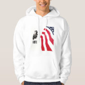 Mannen overhemd hoodie (Voorkant)