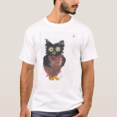 Mannen Owl Shirt (Voorkant)