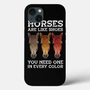 Mannen paarden zijn als schoenen die je nodig hebt Case-Mate iPhone case
