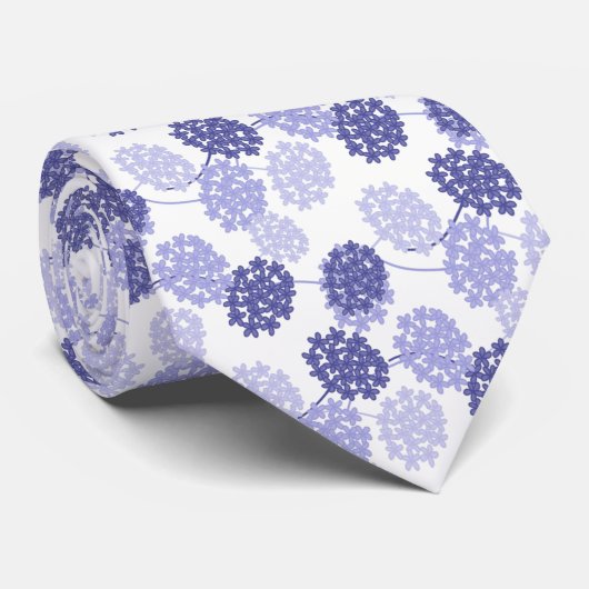 Mannen Paars Stropdas (Opgerold)