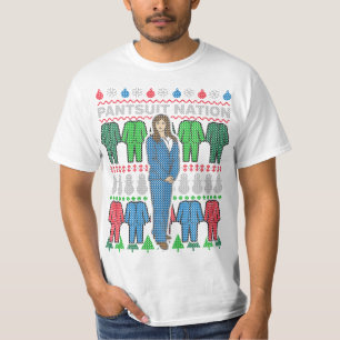 Mannen Pantsuit Nation Ugly Xmas Trui T-shirt