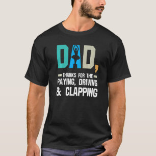 Mannen pap Bedankt voor het betalen van een dans p T-shirt