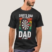 Mannen pap Darts T-shirt (Voorkant)