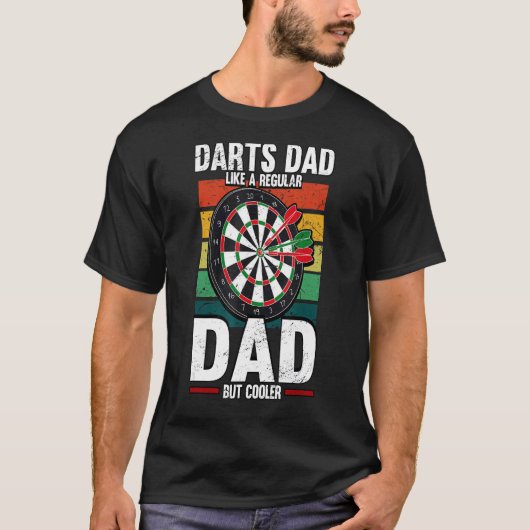 Mannen pap Darts T-shirt (Voorkant)