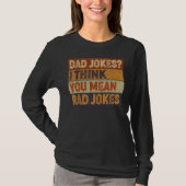 Mannen pap Jokes, ik denk dat je bedoelt Rad Jokes T-shirt (Voorkant)