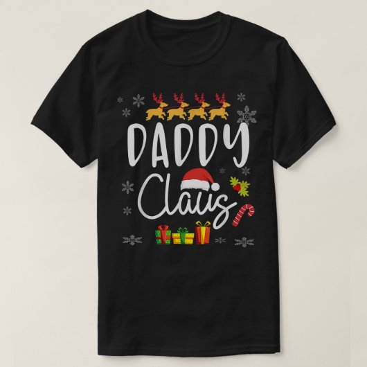 Mannen pap kerstcadeaus kerstcadeaus voor kerstcad t-shirt (Design voorkant)