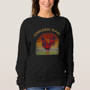 Mannen pap kip Chicken Father Chicken Farmer Cos. Trui