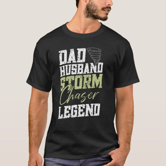 Mannen pap Storm Chaser Legend Tornado Chase T-shirt (Voorkant)