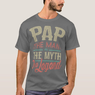 Mannen Pap T van kleinkinderen Schilp de Myth de b T-shirt