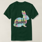 Mannen papa Bunny Rabbit Pastel Pset Vader Fa T-shirt (Design voorkant)