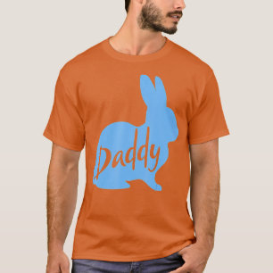 Mannen papa Bunny Rabbit vader Vaderdag T-shirt