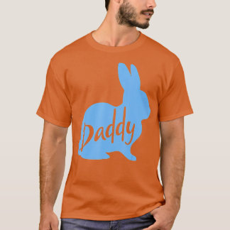 Mannen papa Bunny Rabbit vader Vaderdag T-shirt
