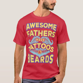 Mannen papa-cadeau van Geweldige vaders met een do T-shirt