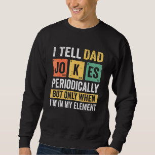 Mannen papa Ik vertel papa grappen periodiek papa Trui
