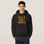 Mannen papa Jokes Hoodie (Voorkant volledig)