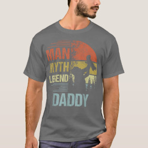 Mannen papa Myth Legend voor Mannen en papa Funny  T-shirt