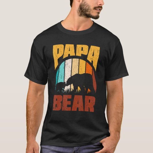 Mannen papa om Baby Vaderdag zoon te worden T-shirt (Voorkant)