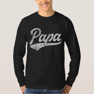 Mannen Papa opa pap Birthday Vaderdag T-shirt