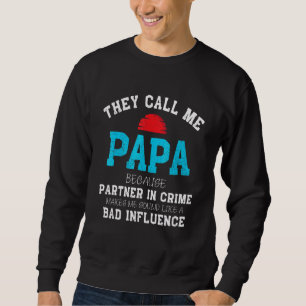 Mannen papa opa papa partner in crime trui