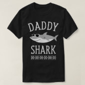 Mannen papa Shark T-shirt (Design voorkant)