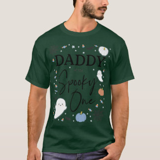 Mannen papa van de Spooky One First Birthday Boy 1 T-shirt