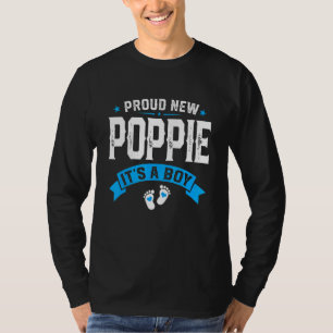 Mannen papagaaie nieuwe papaver t-shirt