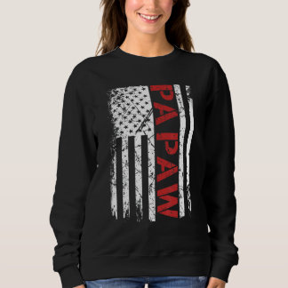 Mannen papaja  amerikaanse vlag voor pa papa trui