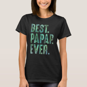 Mannen papap van kleinkinderen voor opa beste pa t-shirt