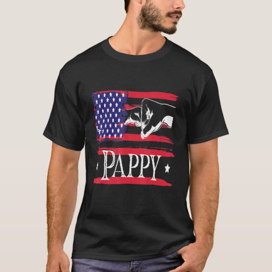 Mannen papaver t-shirt (Voorkant)