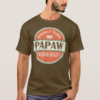 Mannen Papaw Grandpa Gift Funny  grootvader T-shirt