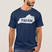 Mannen Papaw T Kentucky T Kentucky Grandpa T-shirt (Voorkant)