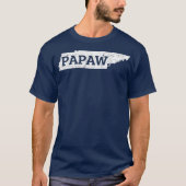 Mannen Papaw T Tennessee T Tennessee Grandpa T-shirt (Voorkant)