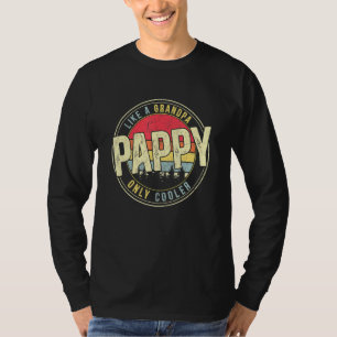 Mannen papie als opa, alleen koeler, Vintage retou T-shirt