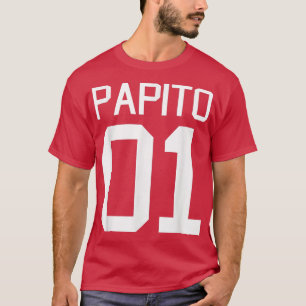 Mannen Papito Dia del Padre El Mejor Papa Del Mund T-shirt
