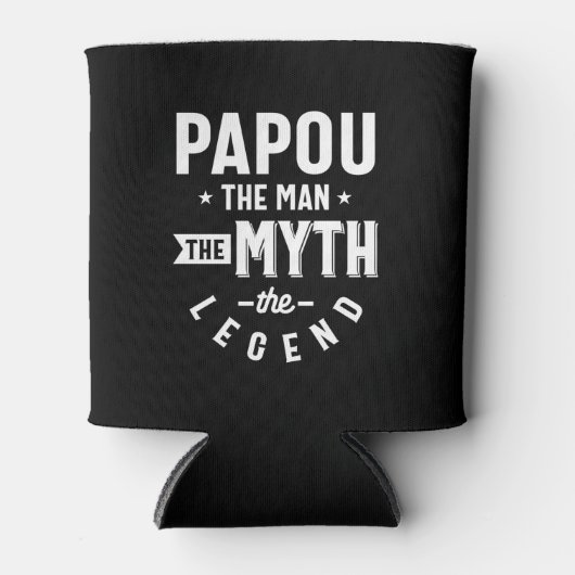 Mannen papou het Man de mythe de legendarische cad Blikjeskoeler (Voorkant)