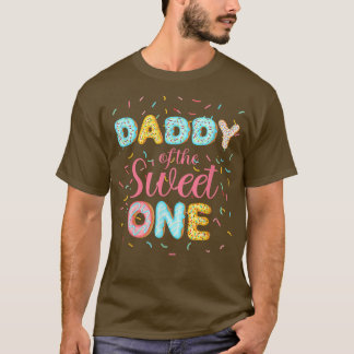 Mannen pappa van de zoete 1 Shirt 1e dag donut